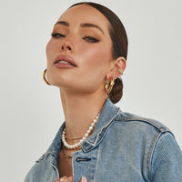 Capri Cuff - Gold from Erin Fader Jewelry