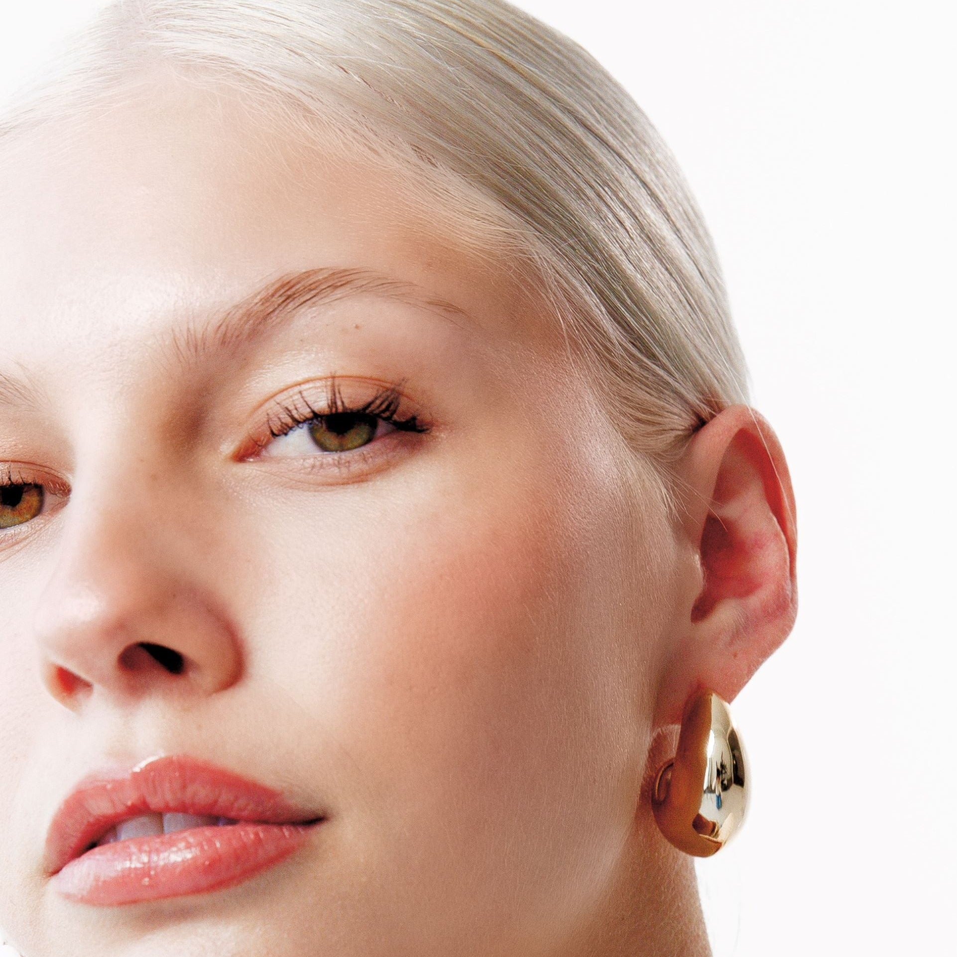 Renaissance Hoops - Gold Medium by Erin Fader Jewelry