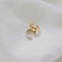 Pyramid Ear Cuff - Silver by Erin Fader Jewelry