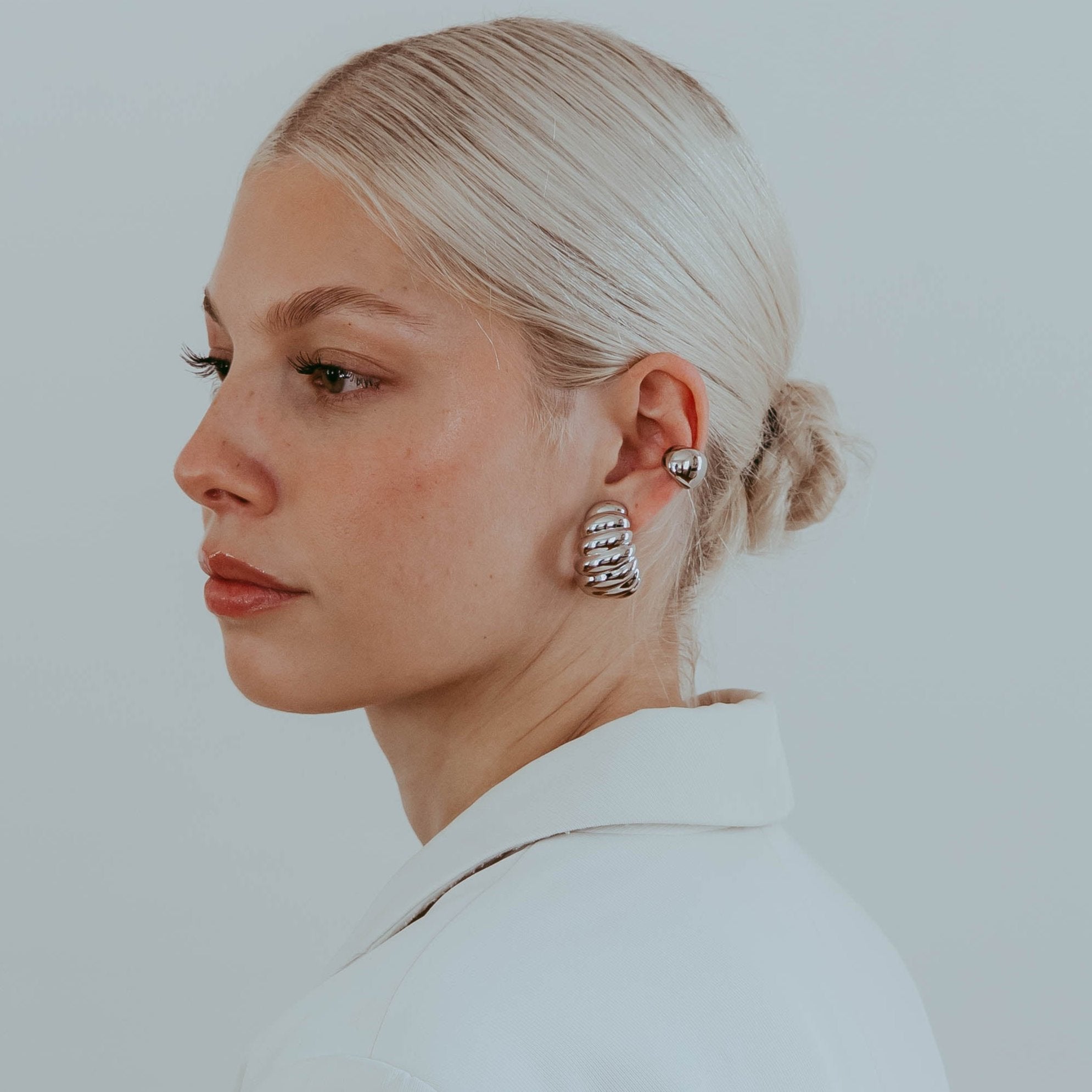 Paris Earrings - Silver by Erin Fader Jewelry