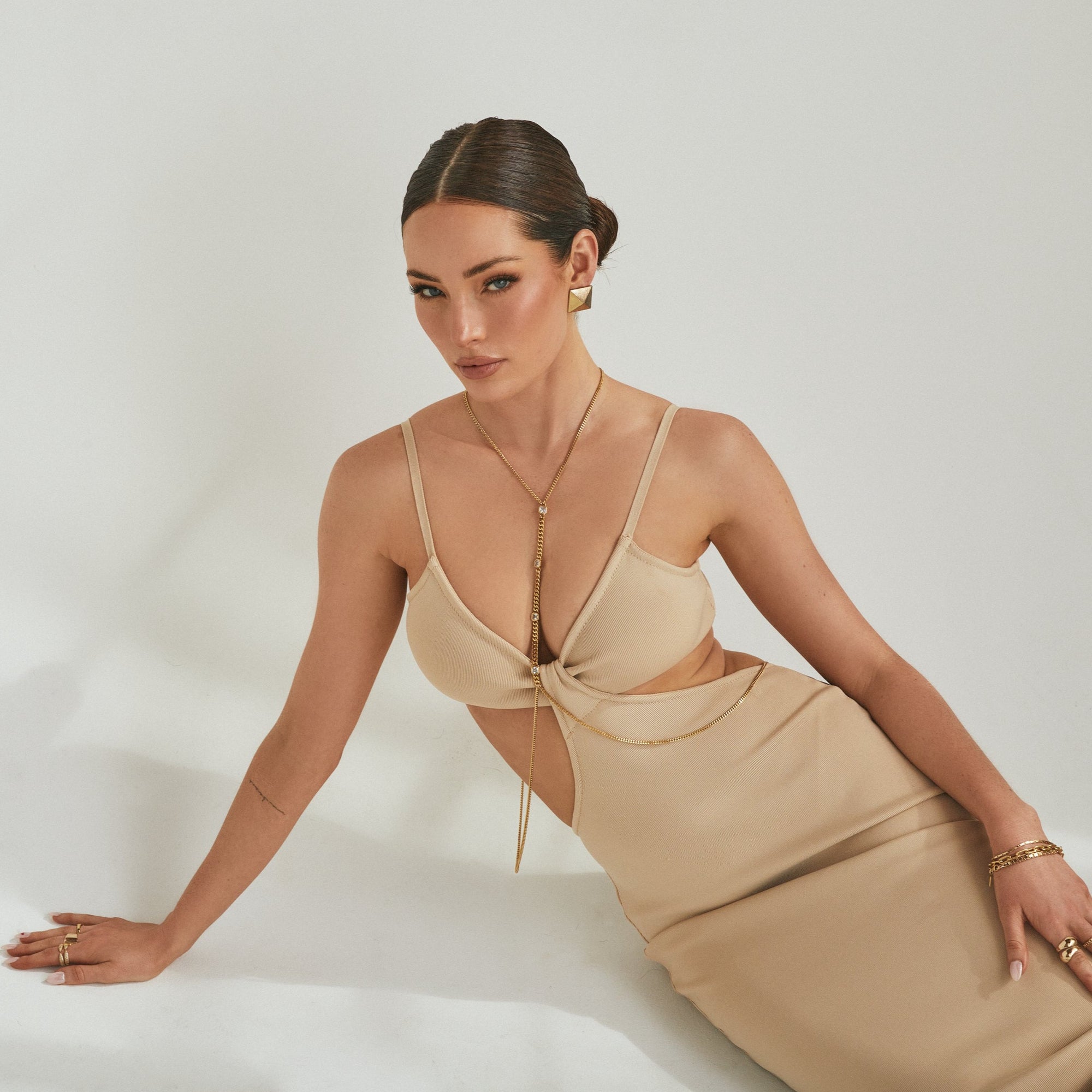 Miami Vice Body Chain by Erin Fader Jewelry