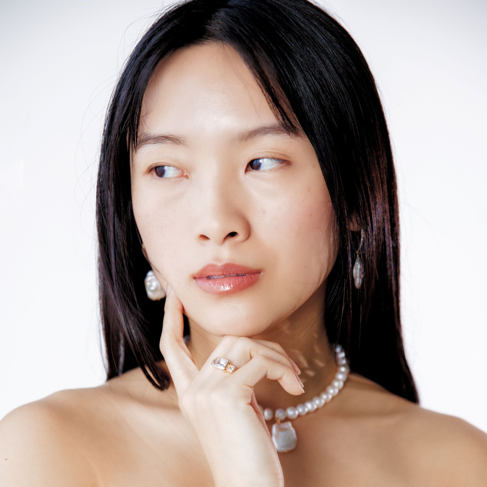 Riviera Pearl Necklace by Erin Fader Jewelry