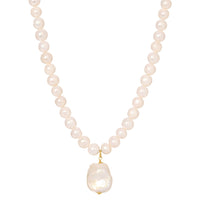 Riviera Pearl Necklace by Erin Fader Jewelry