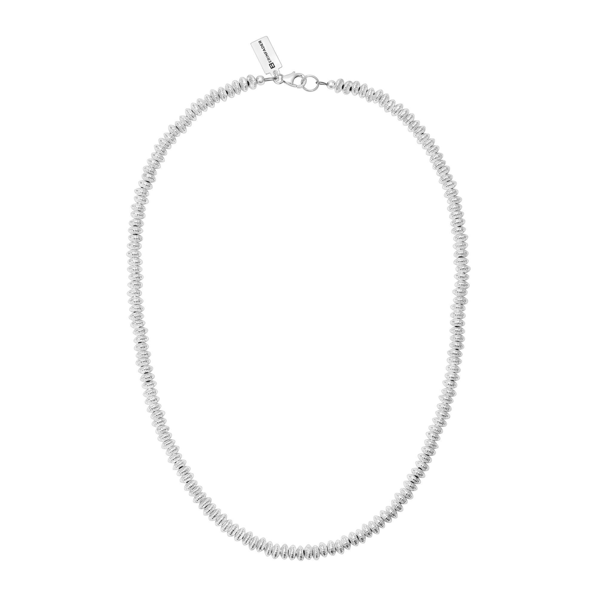 Sophia Beaded Choker in Sterling Silver by Erin Fader Jewelry