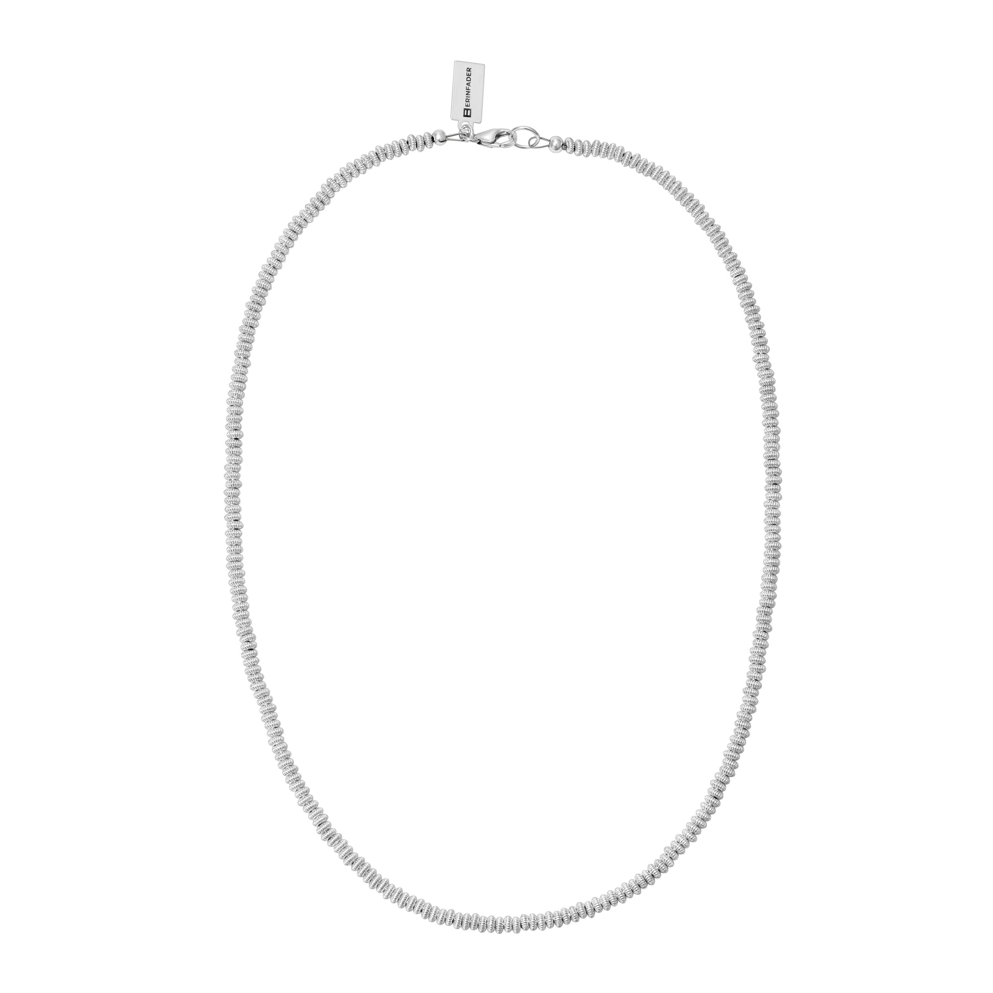 Emma Beaded Choker in Sterling Silver by Erin Fader Jewelry