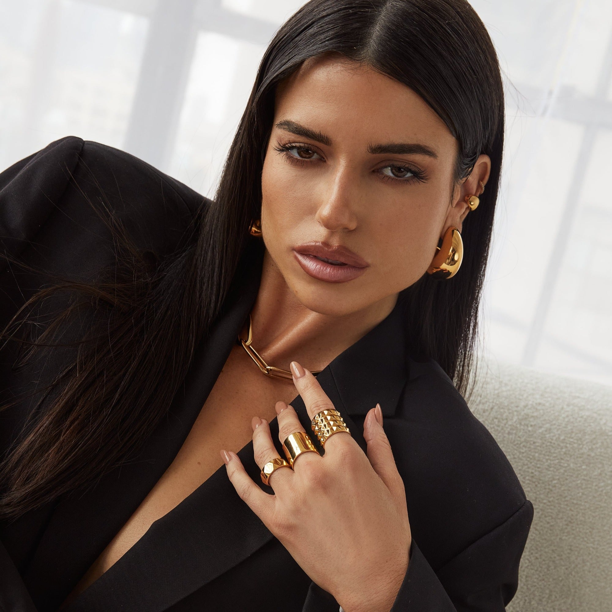 Essential Cigar Band Ring by Erin Fader Jewelry