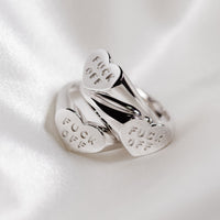 Fuck Off Ring - Sterling Silver by Erin Fader Jewelry