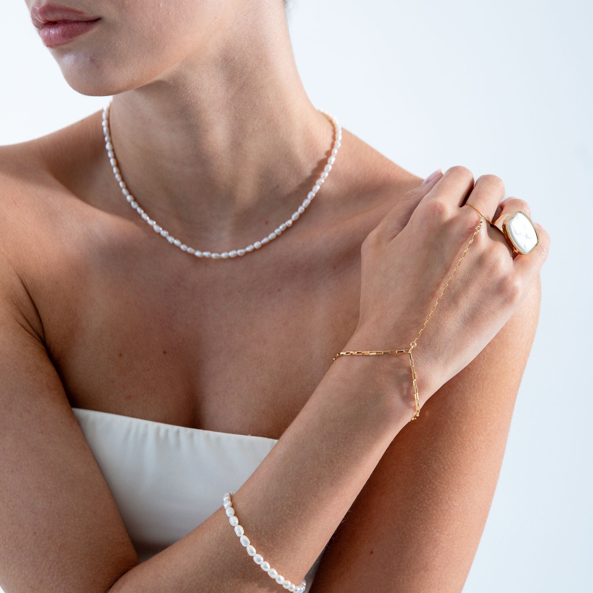 The Hand Chain by Erin Fader Jewelry