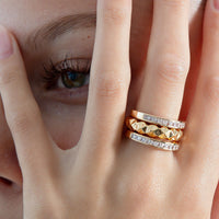 The Deco Ring - Gold Petite by Erin Fader Jewelry