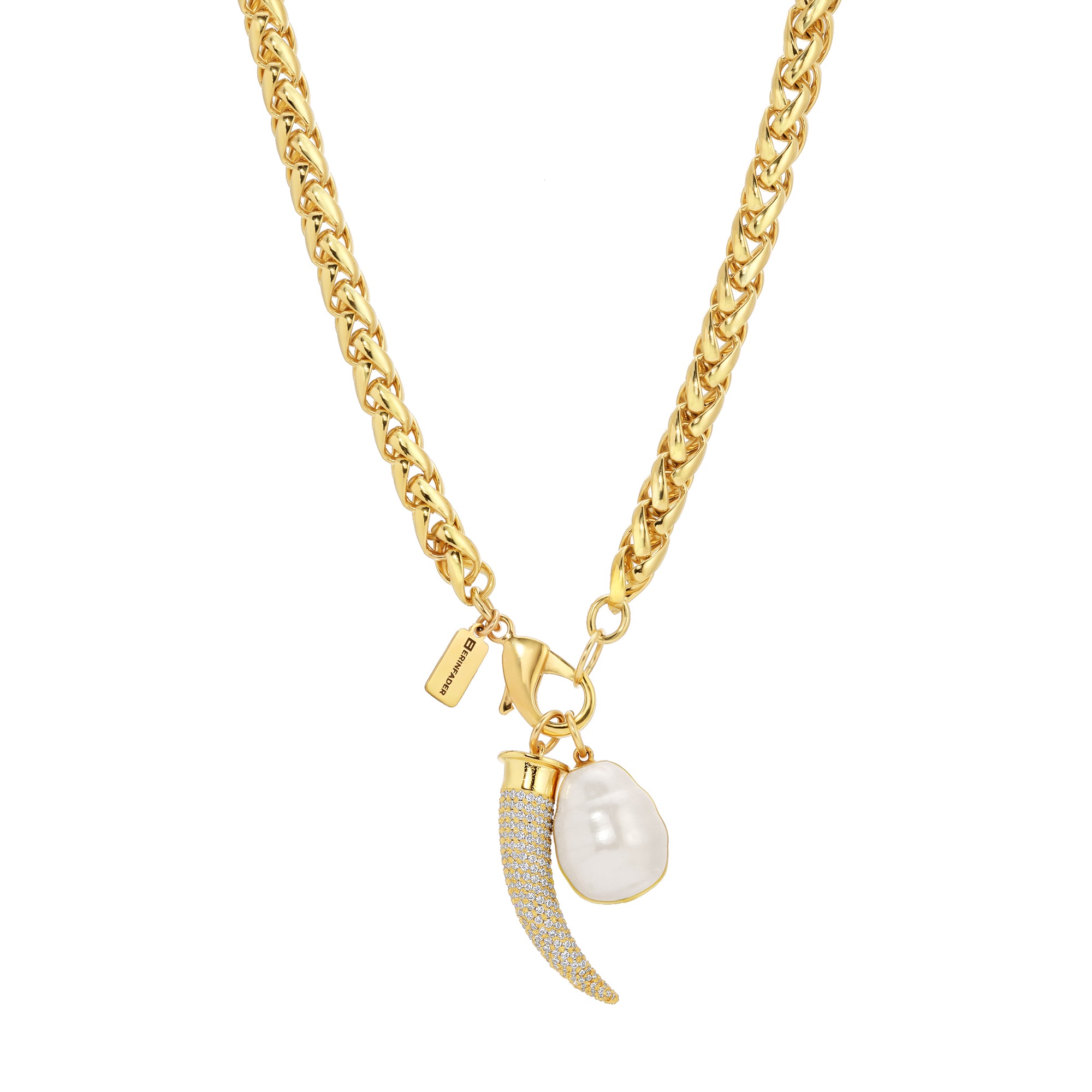 What a Pearl Wants Necklace - White by Erin Fader Jewelry