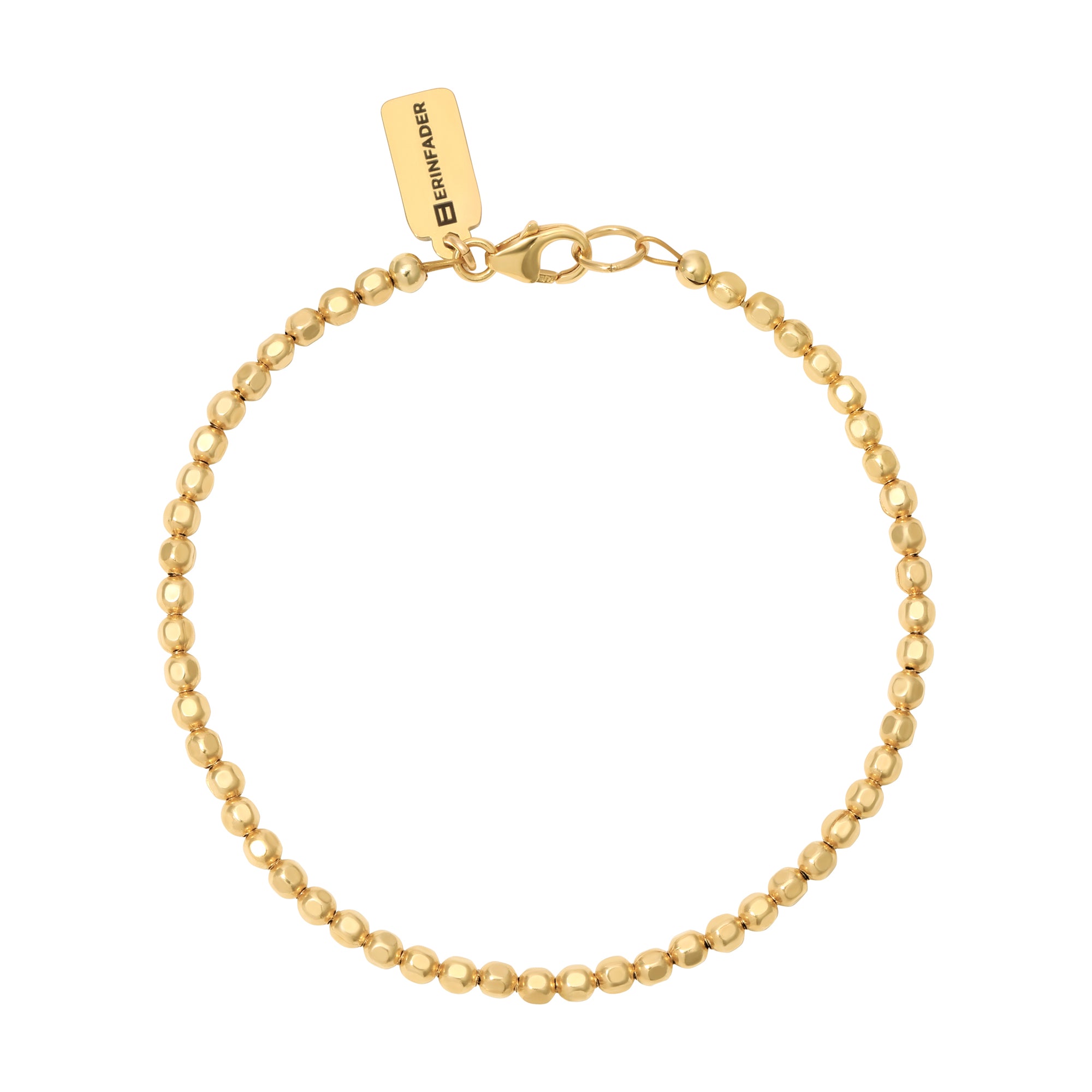 Sicily Beaded Bracelet in 14K Gold Fill by Erin Fader Jewelry