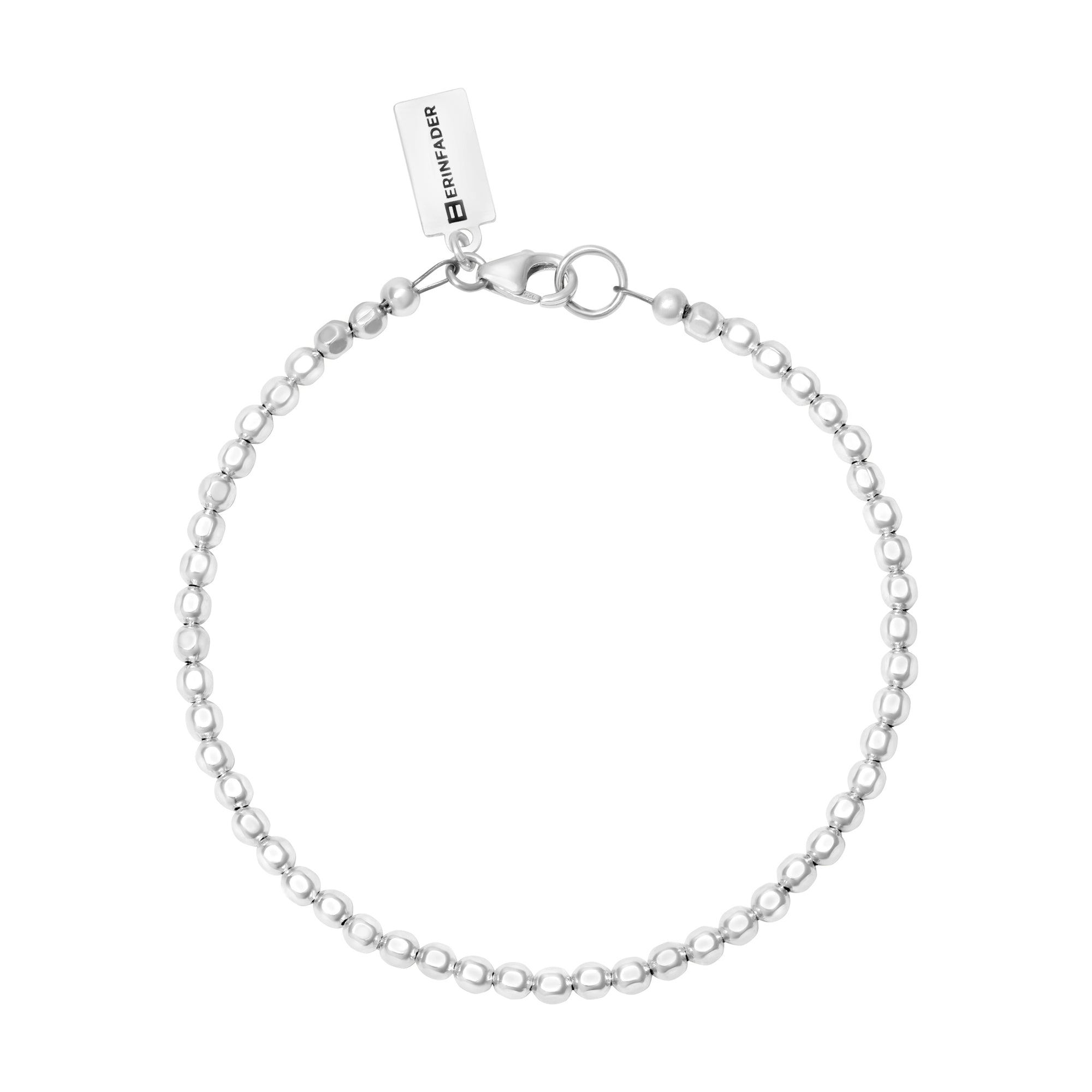 Sicily Beaded Bracelet in Sterling Silver by Erin Fader Jewelry