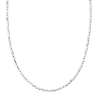 Sicily Beaded Choker in Sterling Silver by Erin Fader Jewelry