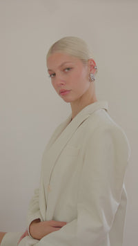 Paris Earrings - Silver by Erin Fader Jewelry