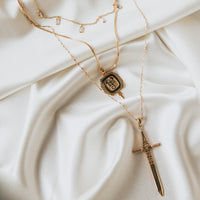 Art Deco Zodiac Pendant Necklace by Erin Fader Jewelry