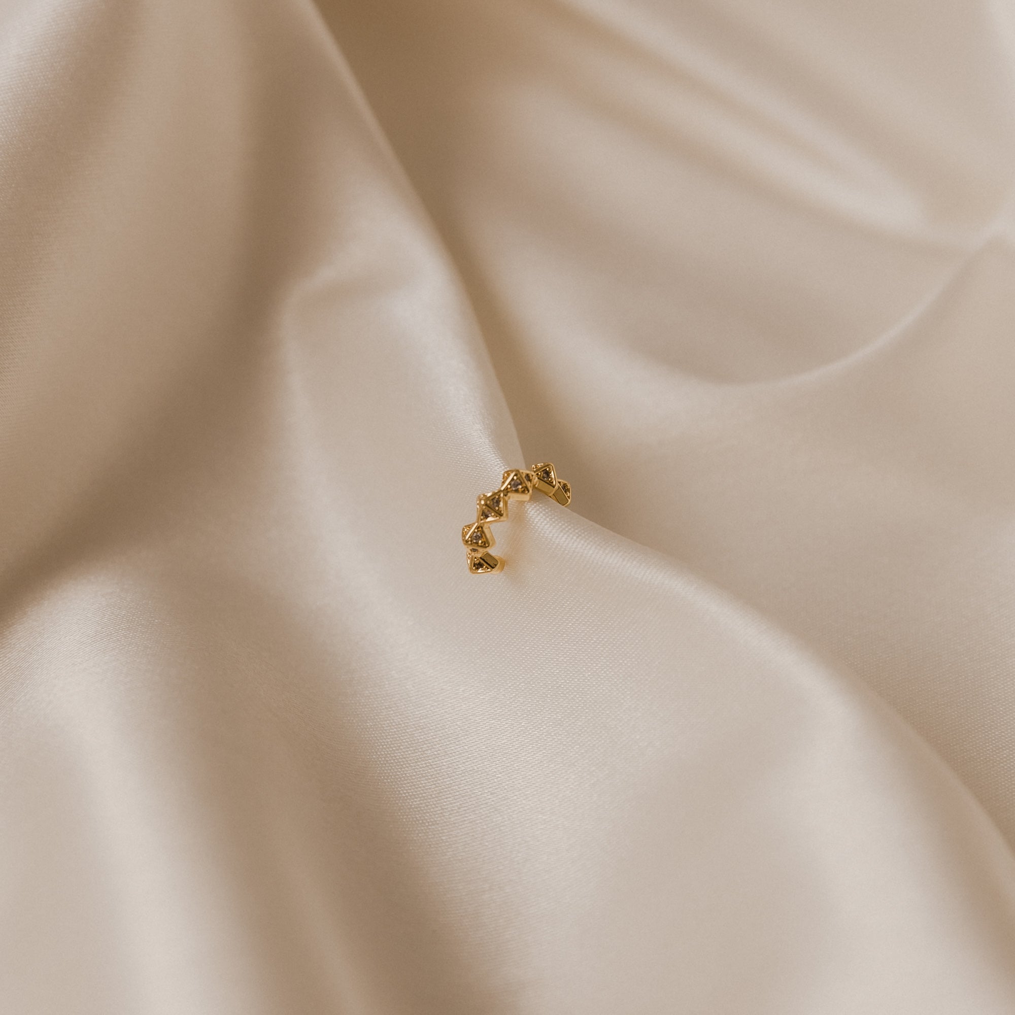Pyramid Deco Ear Cuff from Erin Fader Jewelry