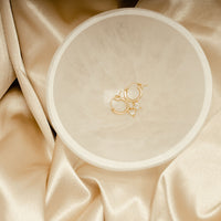 On Point Huggie Hoops by Erin Fader Jewelry