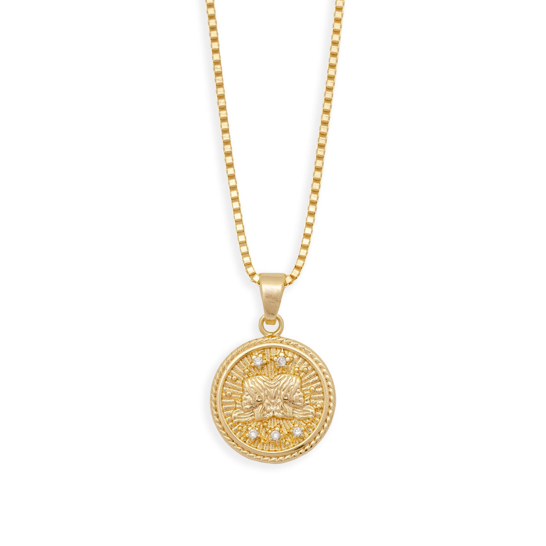 In the Stars Zodiac Necklace - Gemini from Erin Fader Jewelry