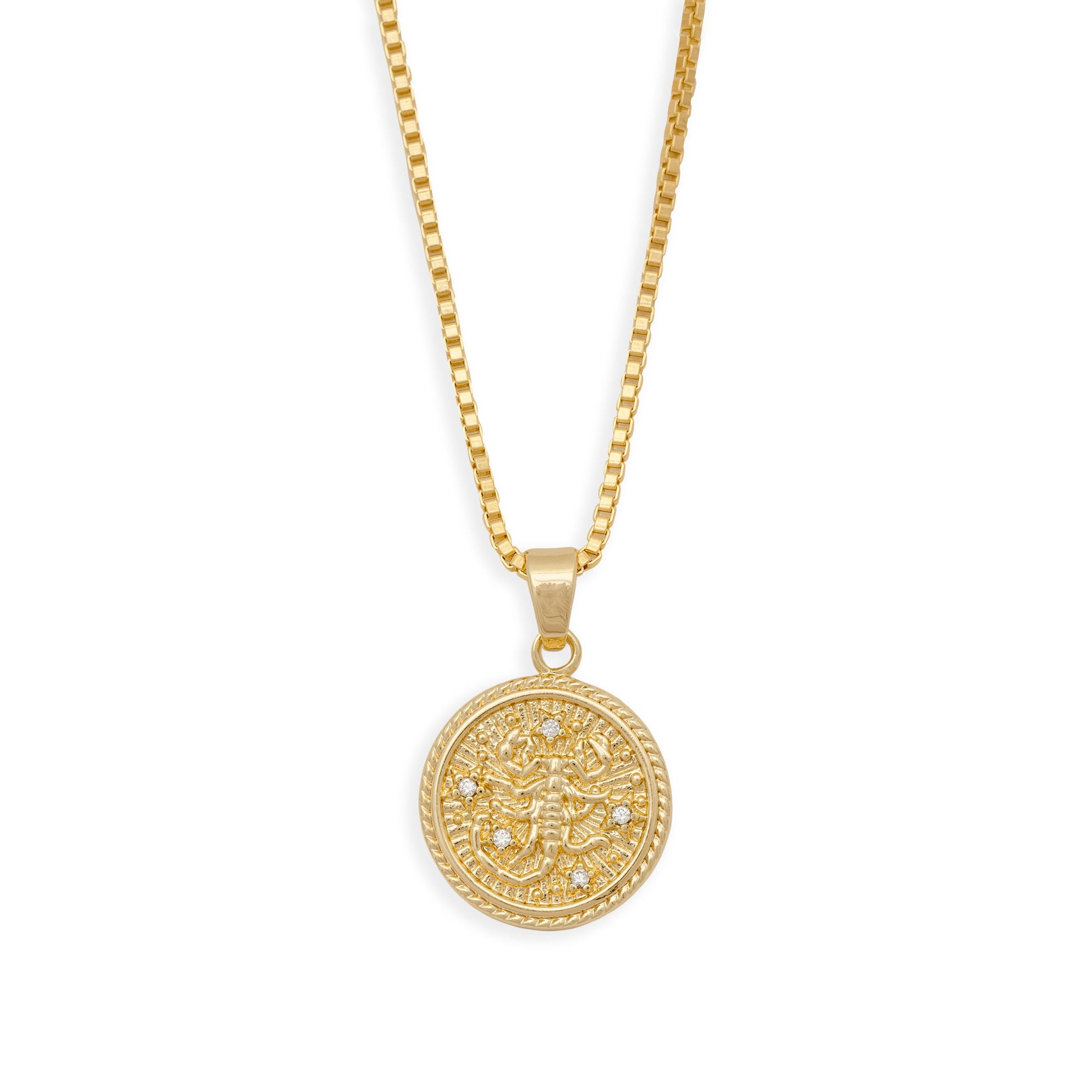 In the Stars Zodiac Necklace - Scorpio from Erin Fader Jewelry