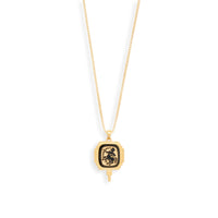 Art Deco Zodiac Pendant Necklace by Erin Fader Jewelry