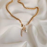What a Pearl Wants Necklace - White by Erin Fader Jewelry
