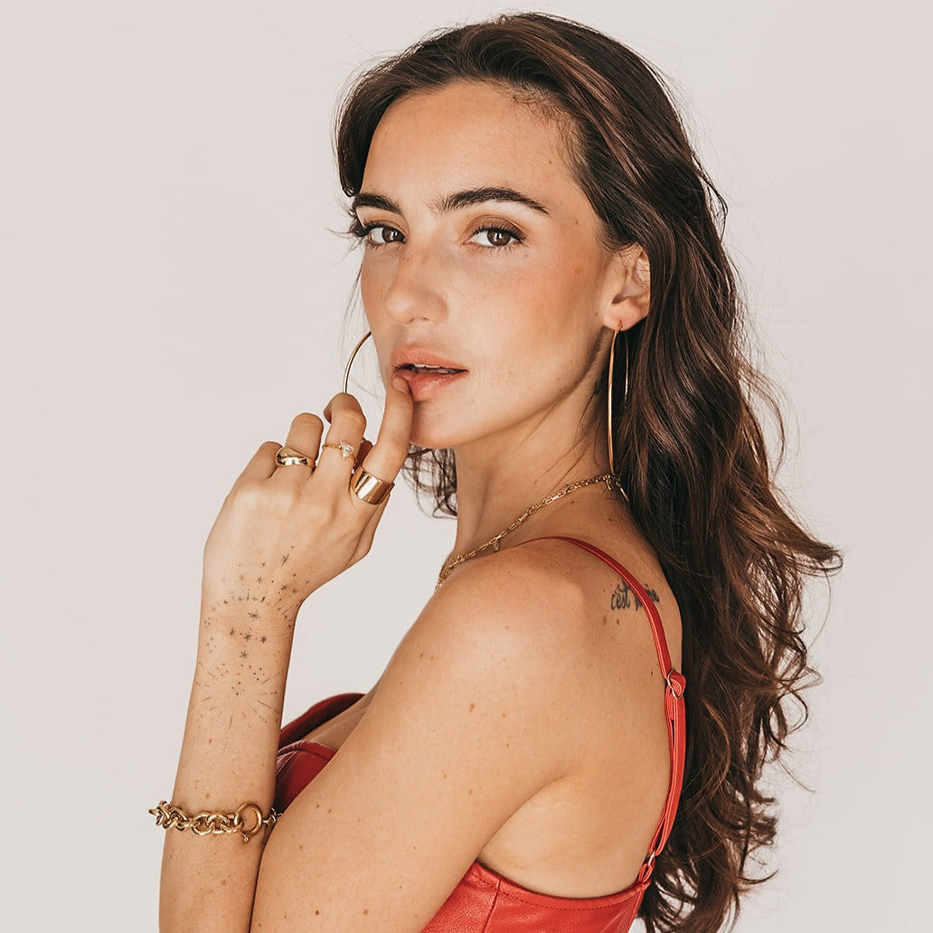 A La Mode Triangle Ring by Erin Fader Jewelry