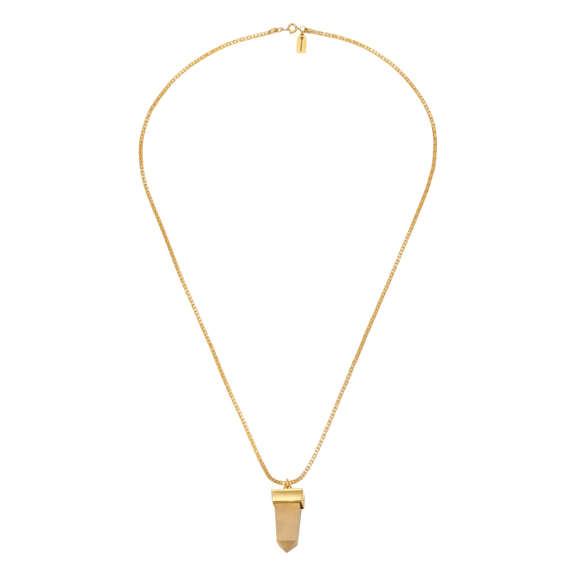 On Point Pyrite Necklace by Erin Fader Jewelry  