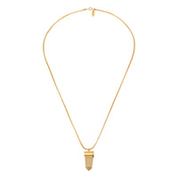 On Point Pyrite Necklace by Erin Fader Jewelry  