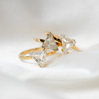 A La Mode Triangle Ring by Erin Fader Jewelry