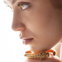 Deco Jag Bangle by Erin Fader Jewelry