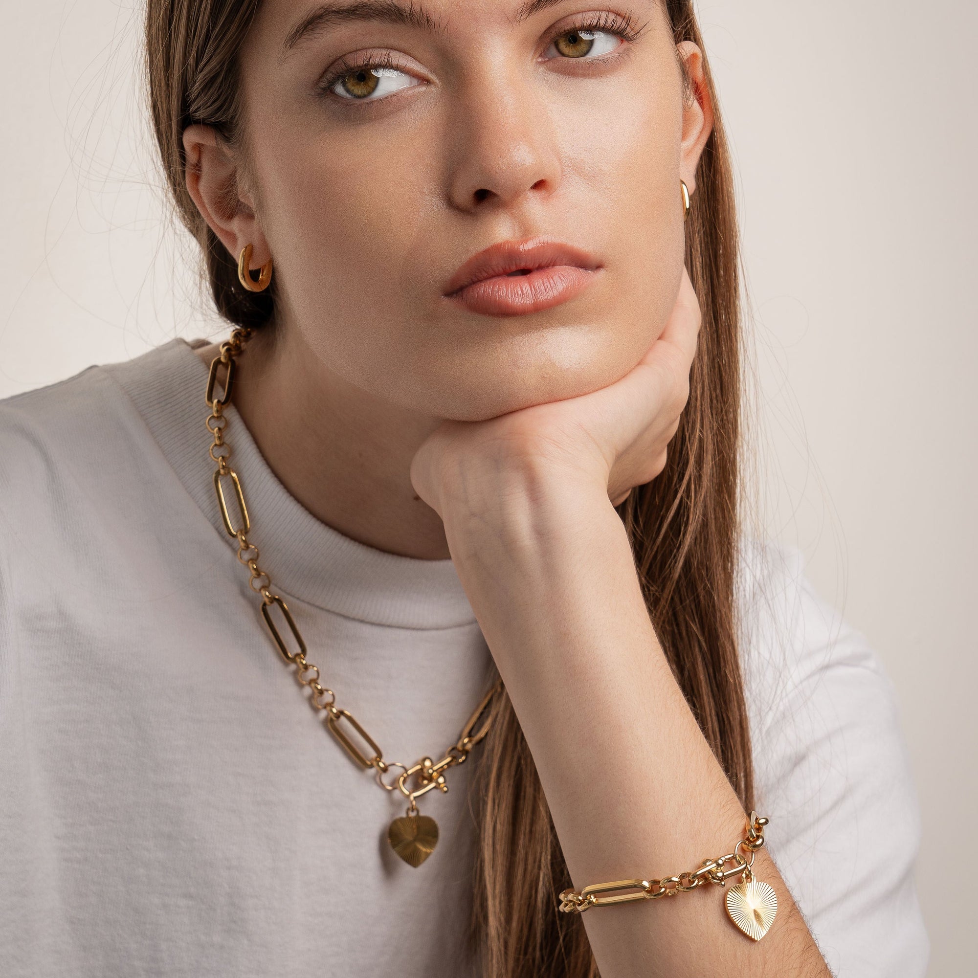 Isla Heart Bracelet by Erin Fader Jewelry