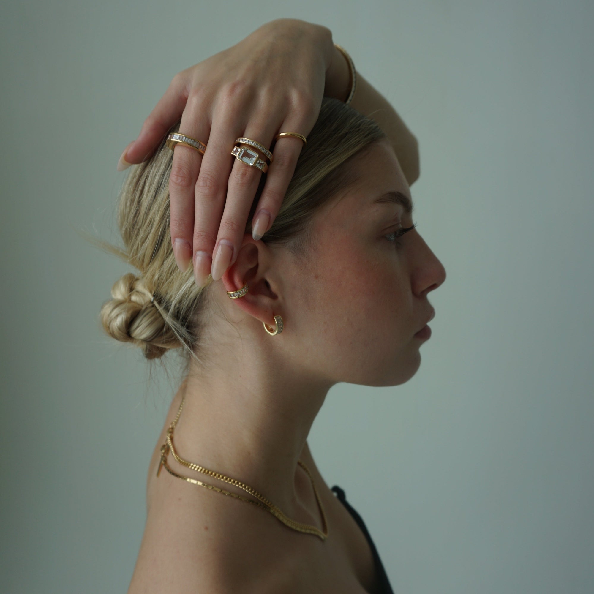 The Deco Ring - Gold Petite by Erin Fader Jewelry