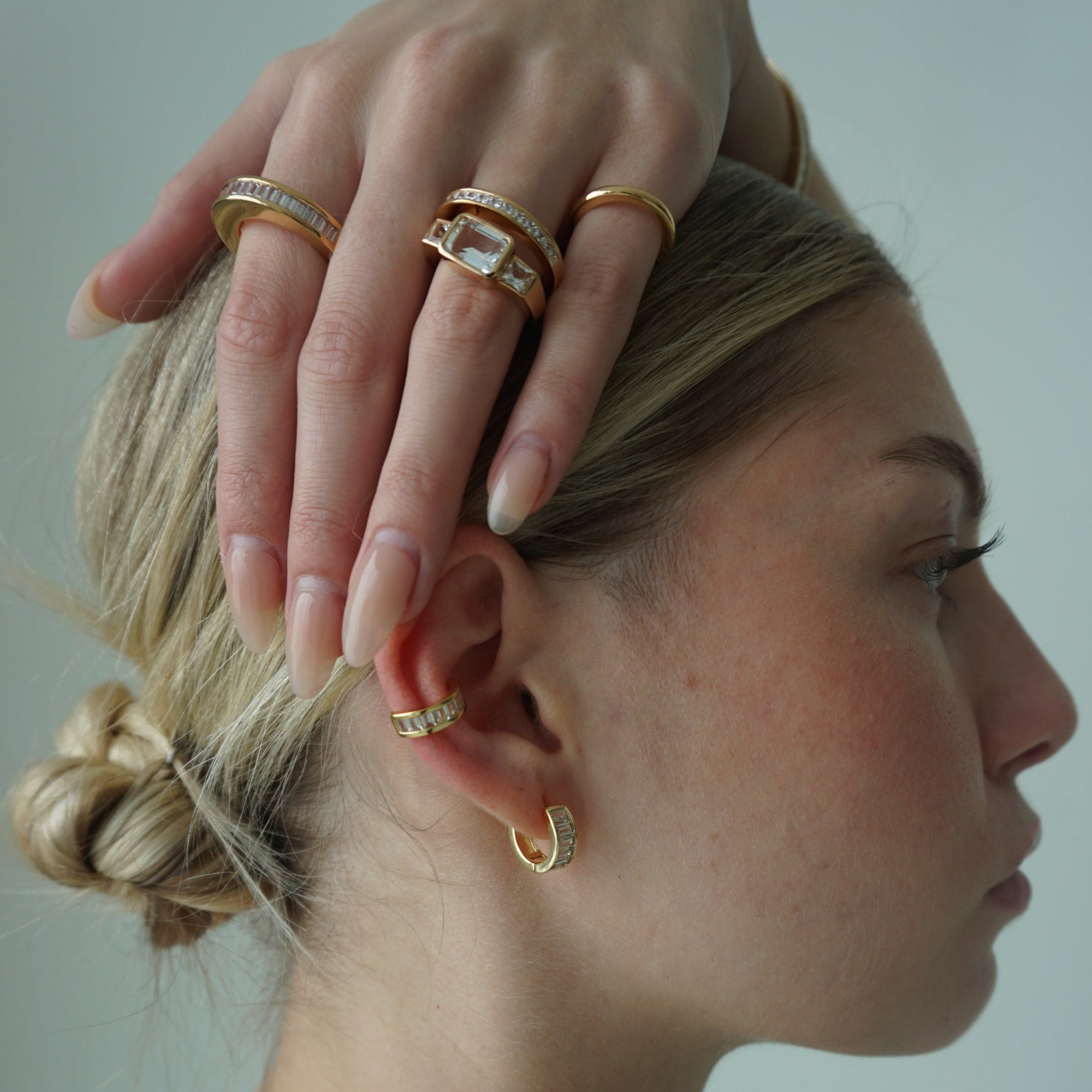 The Deco Ring - Gold Petite by Erin Fader Jewelry