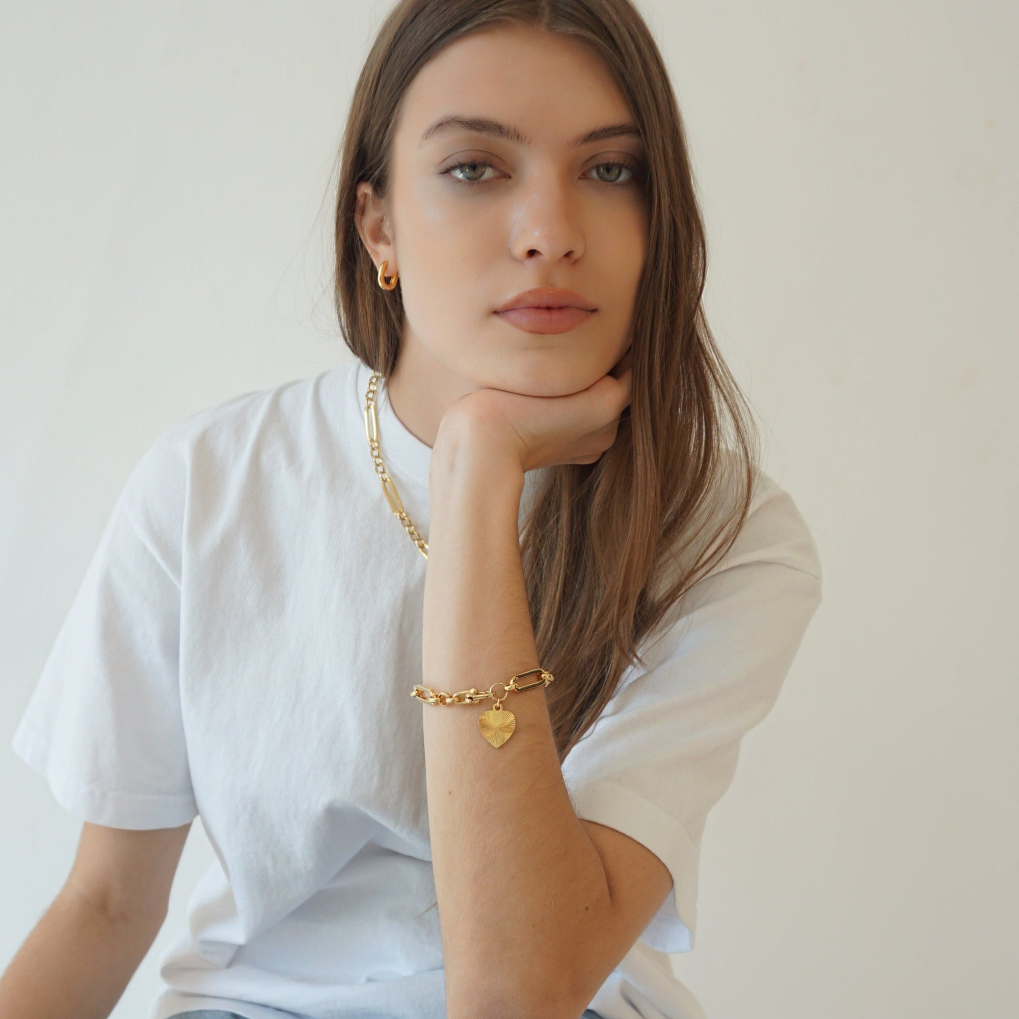 Isla Heart Bracelet by Erin Fader Jewelry