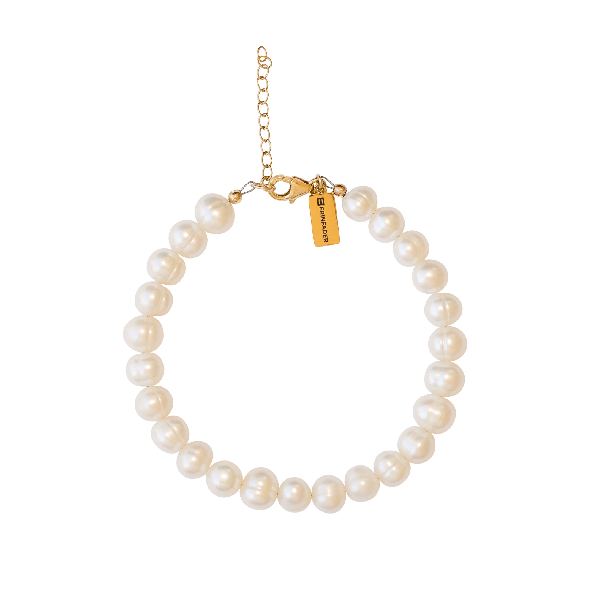 The Monroe Pearl Anklet by Erin Fader Jewelry