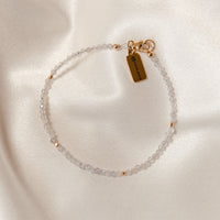 Labradorite Beaded Gemstone Bracelet by Erin Fader Jewelry