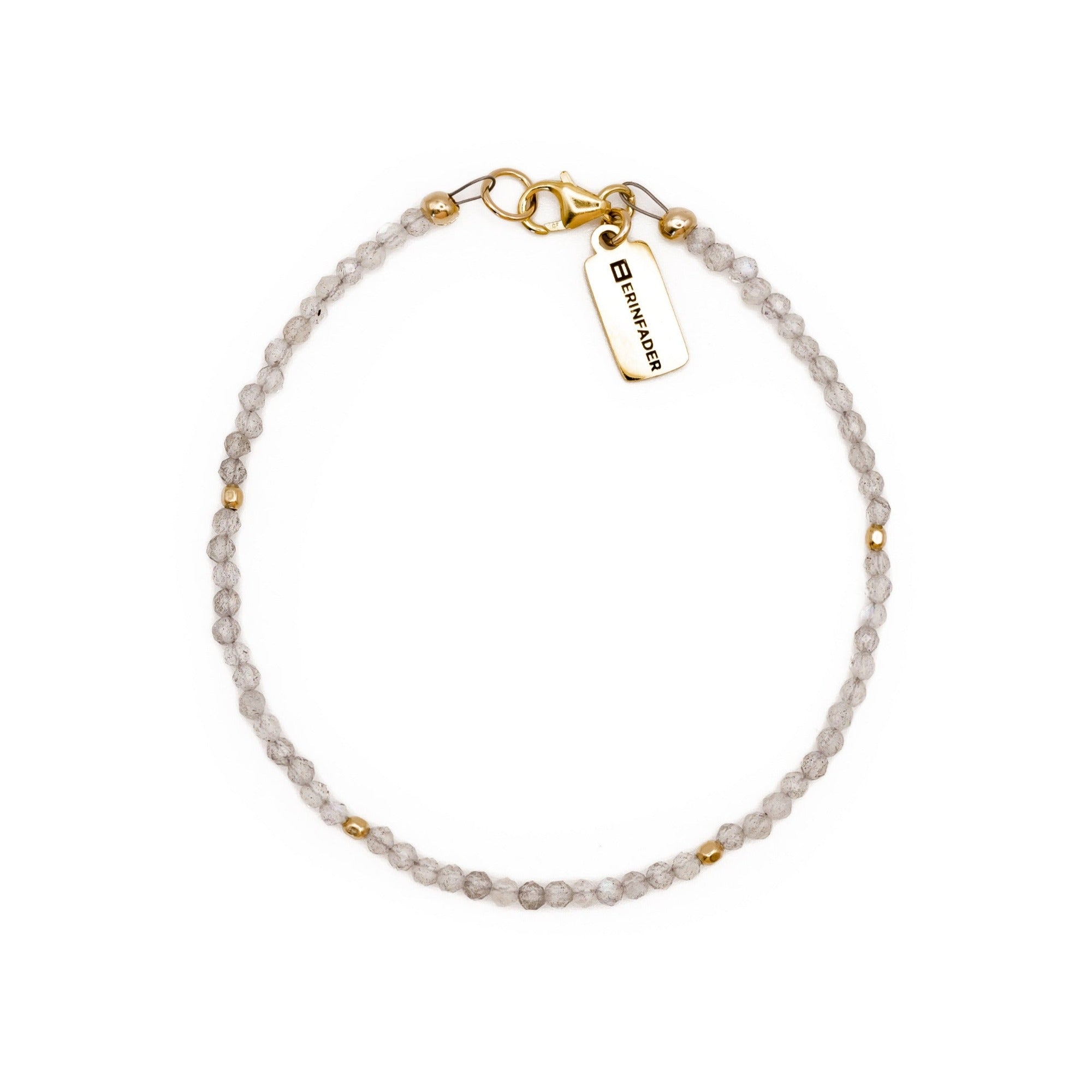 Labradorite Beaded Gemstone Bracelet by Erin Fader Jewelry