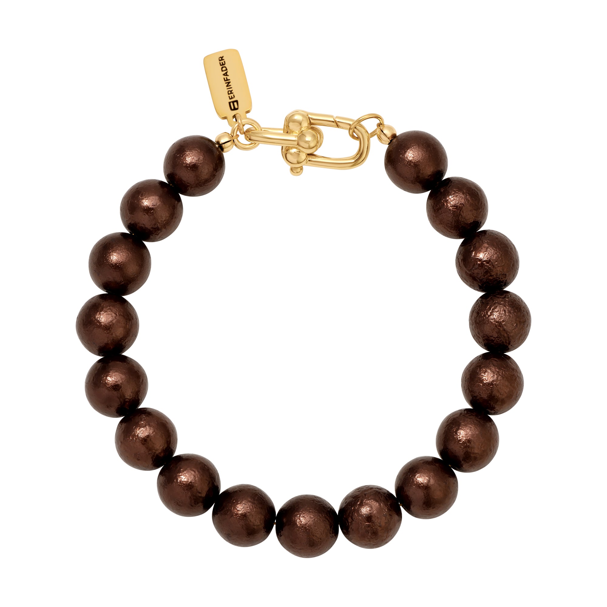 Vintage Chocolate Pearl Bracelet by Erin Fader Jewelry 