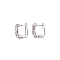 Divine Hoops Earrings - Silver from Erin Fader Jewelry