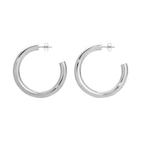 Essential Hoops - Silver Grande by Erin Fader Jewelry