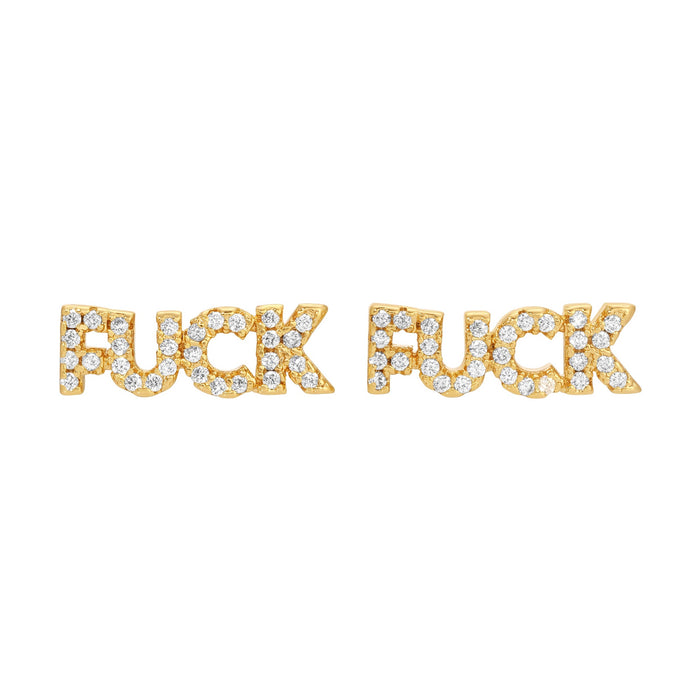 Fuck Studs - Extra from Erin Fader Jewelry