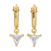 On Point Huggie Hoops by Erin Fader Jewelry