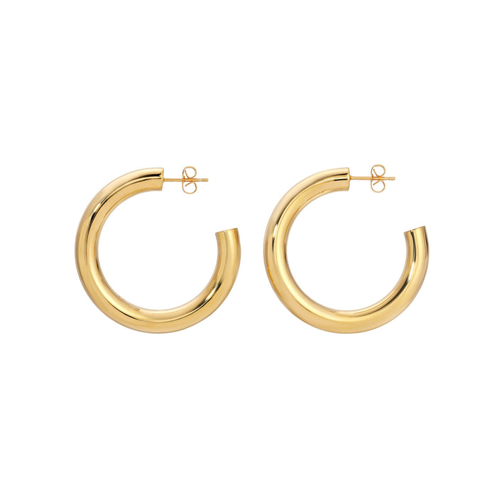 Extra Golden Hoops - Medium by Erin Fader Jewelry