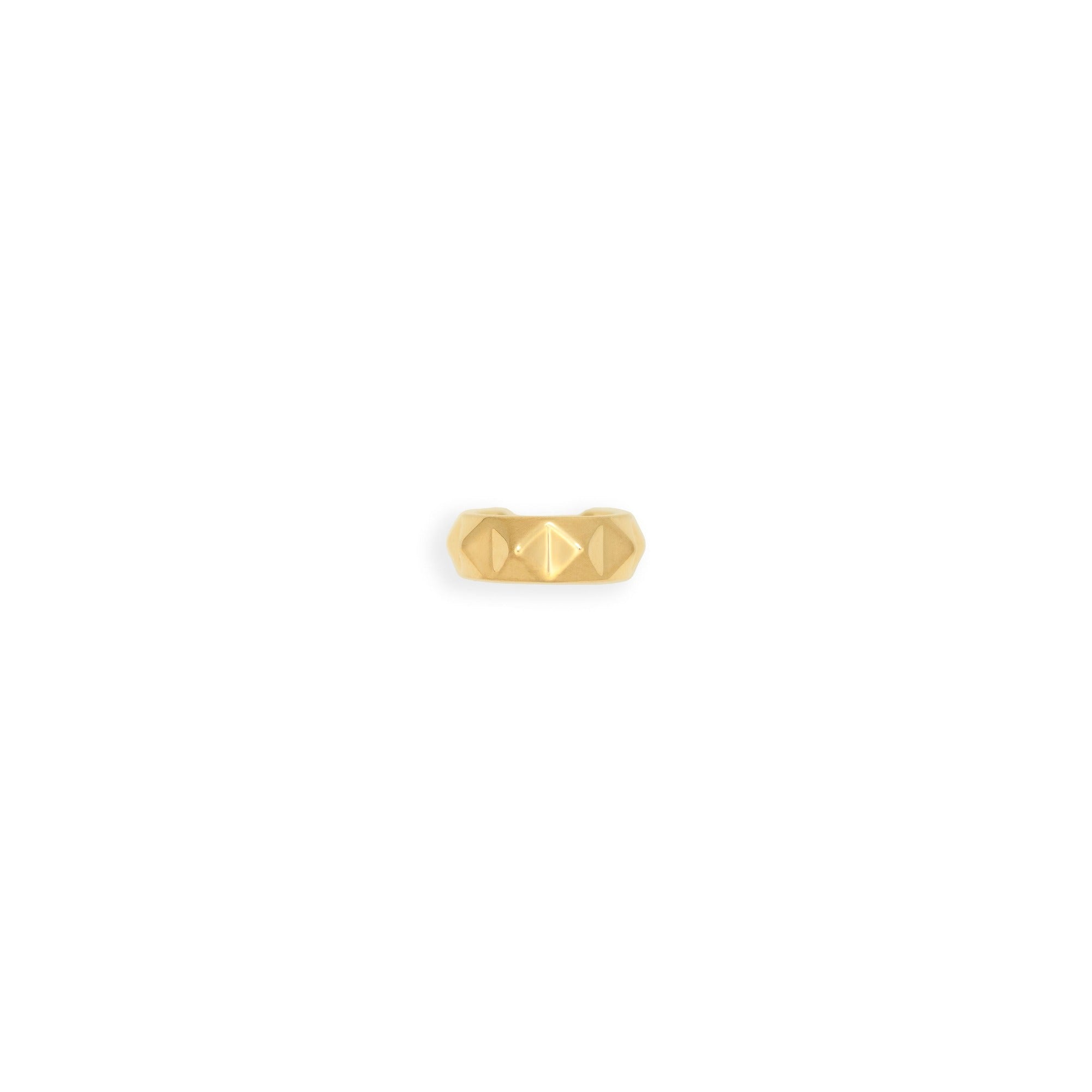 Pyramid Ear Cuff - Gold by Erin Fader Jewelry