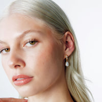 Promise Pearl Drop Earrings by Erin Fader Jewelry