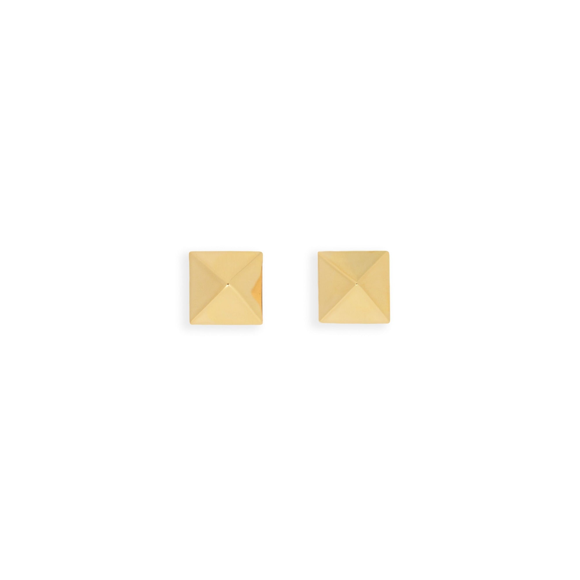 Pyramid Studs - Gold Petite by Erin Fader Jewelry