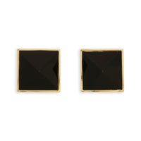 Pyramid Studs - Onyx Grande by Erin Fader Jewelry