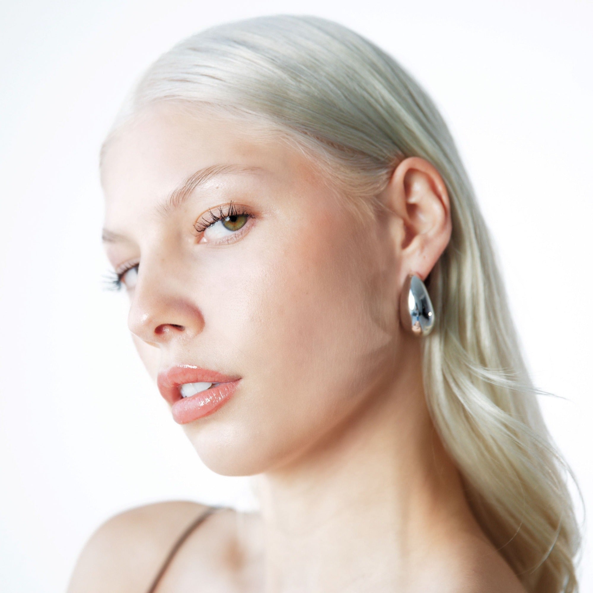 Square Tube Hoop Earrings Sterling Silver 50mm | Kay Outlet Square Tube Hoop Earrings Sterling Silver 50mm | Kay Outlet