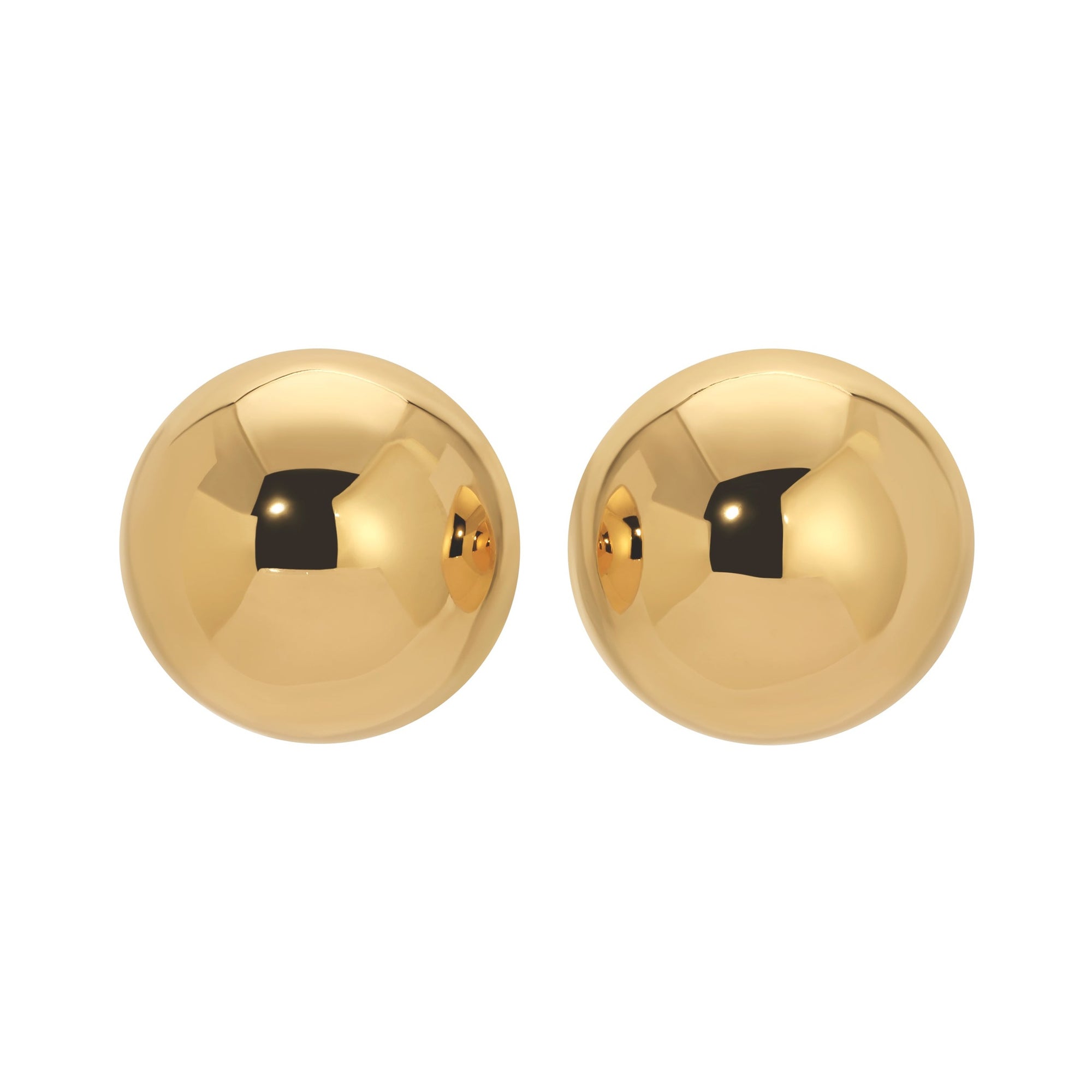 Sphere Earrings - Gold Grande