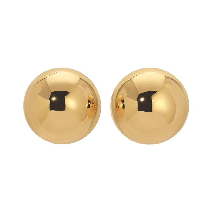 Sphere Earrings - Gold Grande by Erin Fader Jewelry